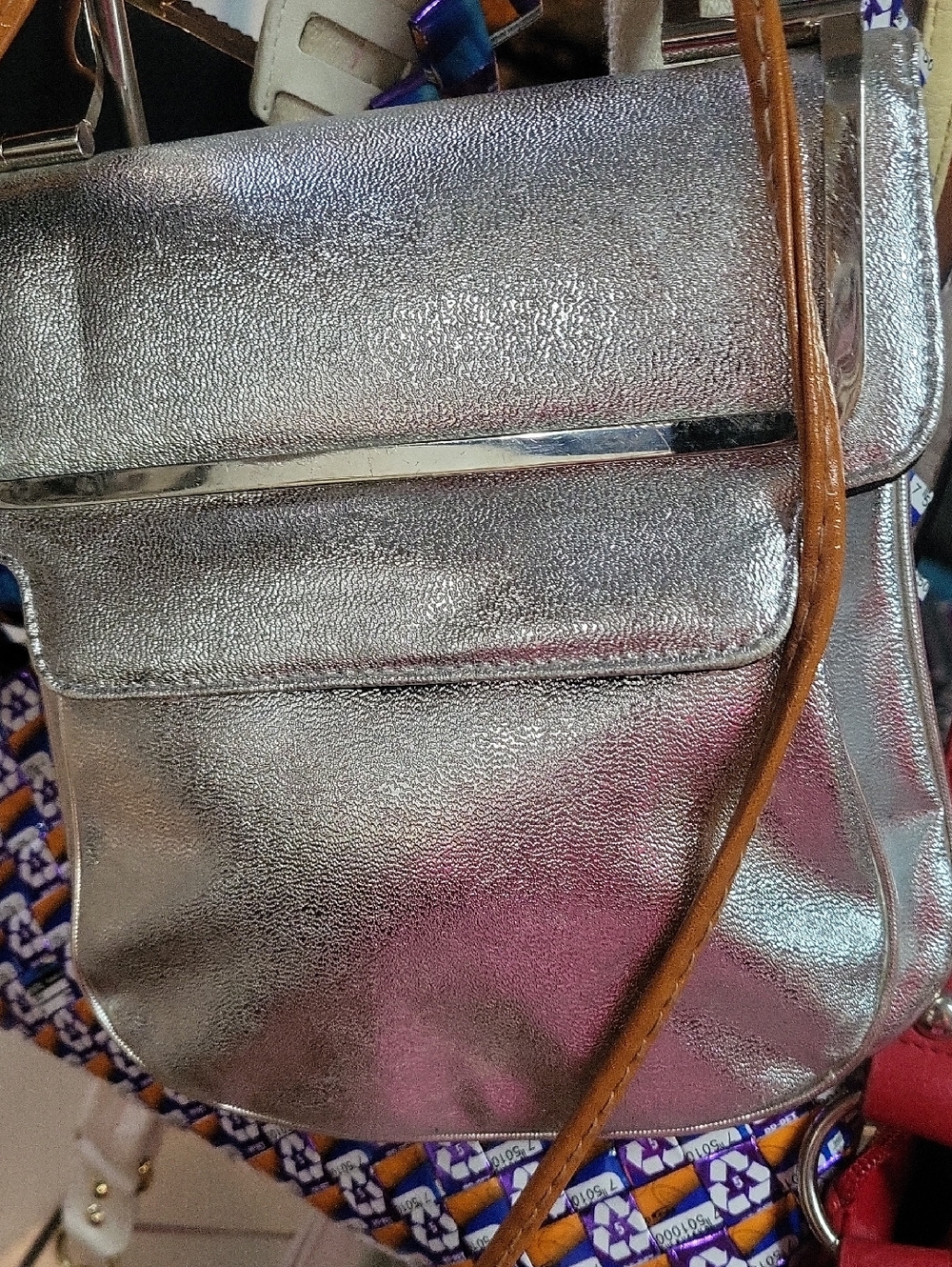 Small silver bag